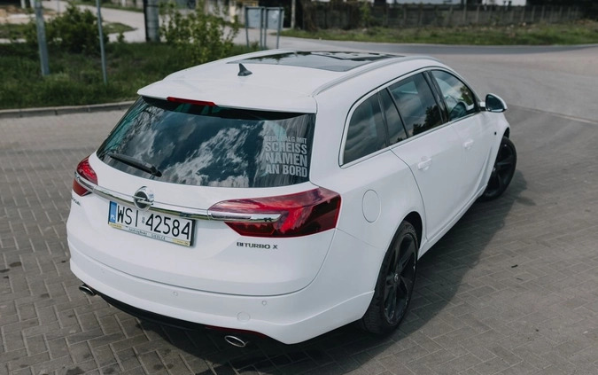 Opel Insignia cena 43900 przebieg: 185000, rok produkcji 2013 z Siedlce małe 436